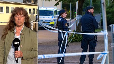 Två Personer Skjutna I Helsingborg Man I 20 årsåldern Gripen Svt