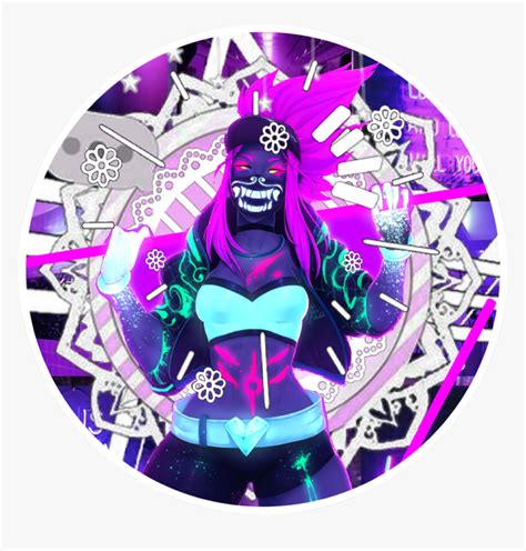 Kdaakali Kda Akali Lol Icon Circle Hd Png Download Kindpng