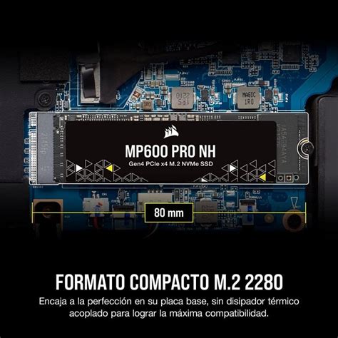 Corsair MP600 PRO NH 8 To SSD PCIe Gen4 X4 NVMe M 2 TLC NAND