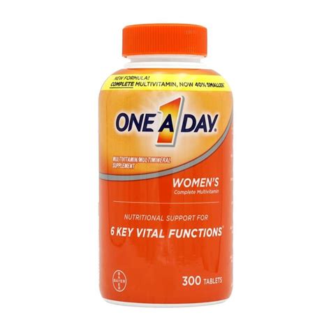 One A Day ウーマンコンプリートマルチビタミン、300錠 Womens Complete Multivitamin 300