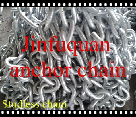 U Galvanized Studless Link Anchor Chain For Ship With Ccs Bm