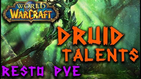 Druid Healing Talents Phase One Classic Wow Youtube