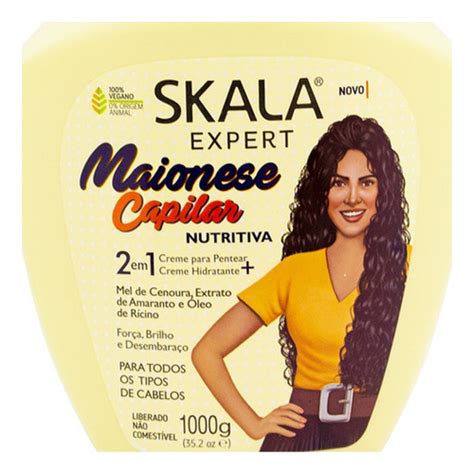 Skala Maionese Capilar M Scara Vegan Nutricion Kg