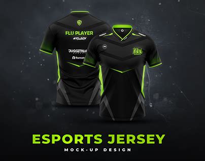 E Sports Jersey Mockup Design Blacklist On Fire FE 36 Images