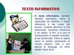 Ejemplo De Un Texto Informativo Corto Para Ninos De Primaria