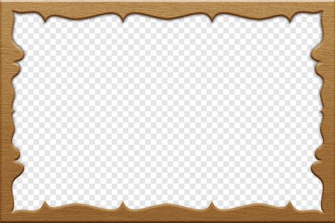 Brown Frame Illustration Borders And Frames Frame Framing Wood Border