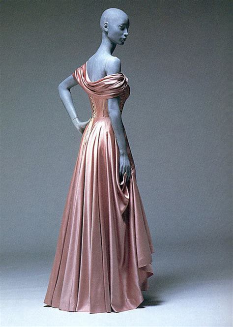 Rosebud Vintage Evening Gown By Jacques Fath 1947 From The Met