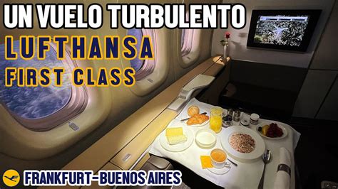 Primera Clase De Lufthansa Boeing Frankfurt A Buenos Aires Con