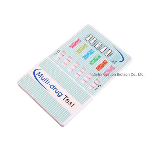 Multiple Drugs Dip Card Fda Cleared Otc Ce China Urine Drug Test