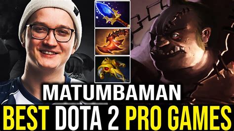 Matumbaman Pudge Safelane Carry Dota 2 Pro Gameplay Learn Top Dota