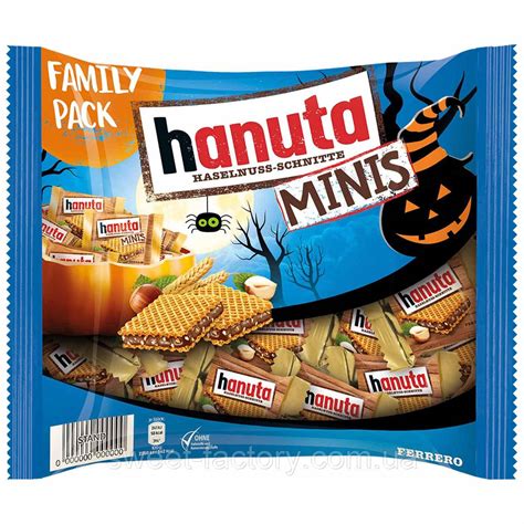 Вафли Hanuta Minis Halloween 26s 279 g, цена 229 грн — Prom.ua (ID ...