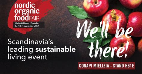 Conapi Partecipa Per La Prima Volta Alla Nordic Organic Food Fair Di