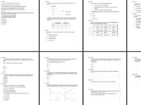 Ib Dp Physics Question Book E3 Radioactive Decay Hl First Exams 2025