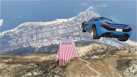 Stunt Jump map locations for GTA 5 and GTA Online