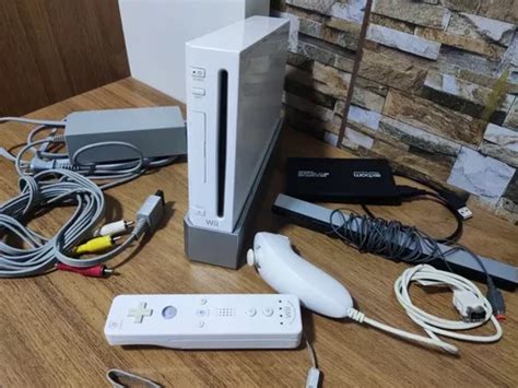 Nintendo Wii Desbloqueado Hd Gb Parcelamento Sem Juros