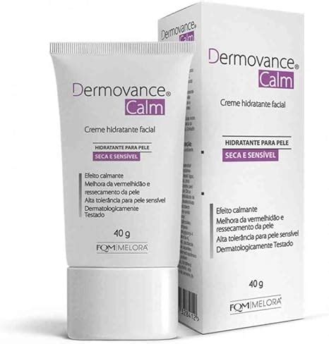 Hidratante Facial Pele Seca E Sensivel - Creme Dermovance Hidratante Facial Pele Seca Sensivel Calm 40G | Amazon ...