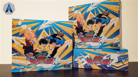 My Hero Academia Ccg Heores Clash Booster Box Opening Universus