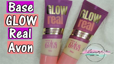 RESENHA BASE GLOW REAL DA AVON LAIANE LIRA YouTube