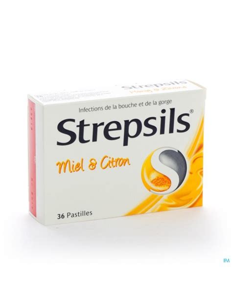 Strepsils Miel Et Citron Pastilles Pour La Gorge