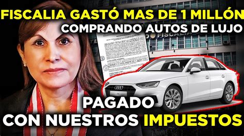 Fiscal A Gast M S De Mill N En Autos De Ltimo Modelo Pagado Con