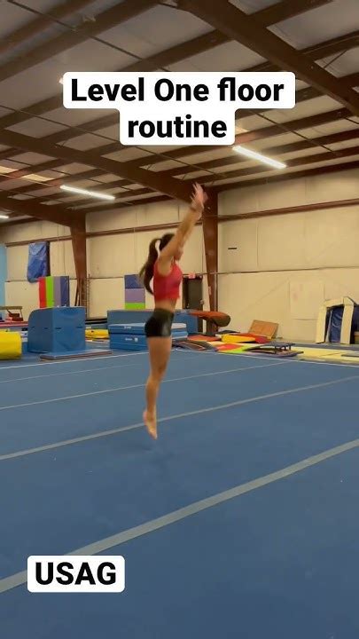 Usag Level One Floor Routine For Mini Prep 2023 Youtube