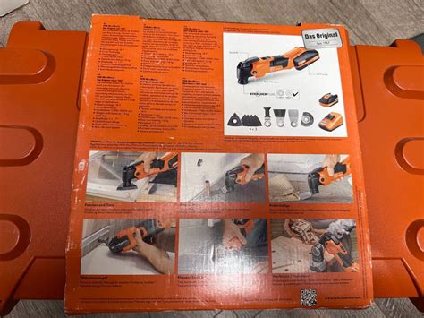 Fein 71292261090 Afmm18qsl Cordless Oscillating Multi Tool With Carrying Case Ebay