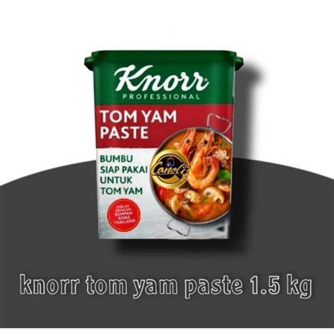 Jual Knorr Tom Yam Paste 1 5kg Shopee Indonesia