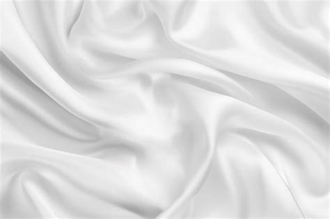 Premium AI Image | White silk fabric texture backgroud