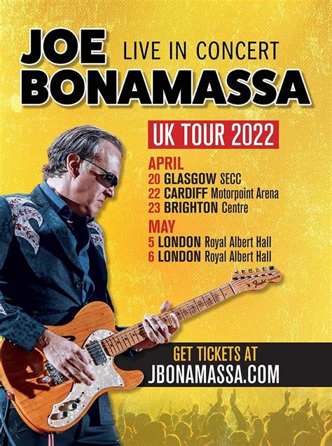 Joe Bonamassa Performs A Jaw Droppingly Slick Performance At The Brighton Centre Brighton And