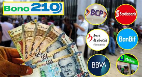 Bono 210 soles link 2022 consulta con DNI en qué banco te toca cobrar