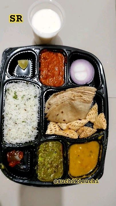 Todays Special Punjabi Thali Lunchtime Pure Veg Lunch Thali Youtube