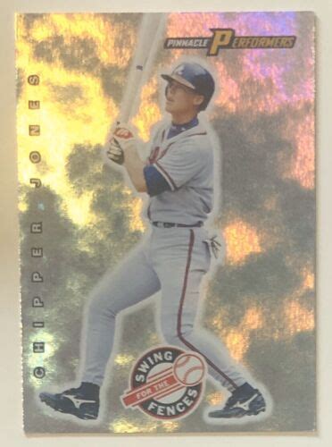 Chipper Jones 1998 Pinnacle Performers Swing For The Fences EBay