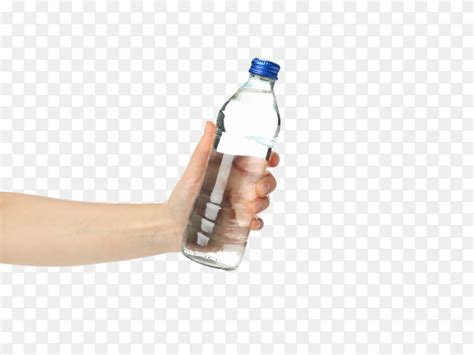 Hand Holding Bottle Png