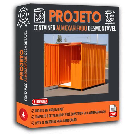 Projeto Container Almoxarifado Desmont Vel