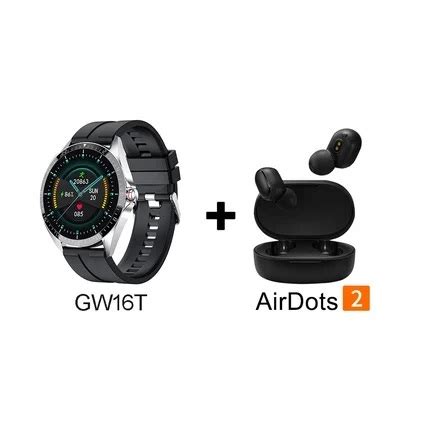 XIAOMI Smartwatch Kumi GW16T Audífonos Xiaomi Redmi AirDots2 Negros