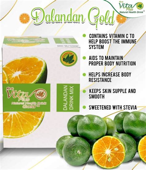 First Vita Plus Dalandan Gold Premium 20 Sachets Lazada PH