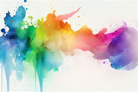 Premium Photo | Colorful watercolor effect background