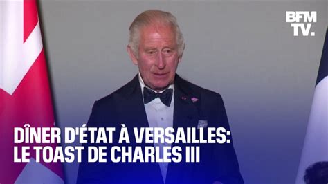 Le Toast De Charles Iii Avant Le D Ner D Tat Au Ch Teau De Versailles