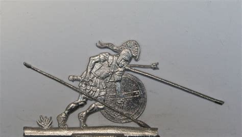 Schmalkalder Zinnfiguren Hoplite Fallend