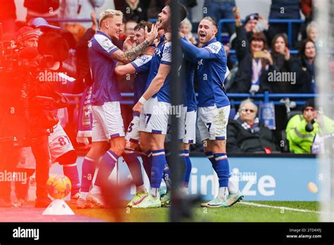 Ipswich Town Forward Nathan Broadhead 33 Scores A Goal 1 0 And