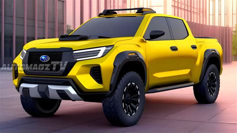 Revived 2025 Subaru Baja Compact Truck Looks Quirkier Than The Norm