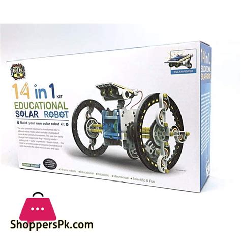 14 in 1 Solar Robot kit Educational Solar Power Robot in Pakistan