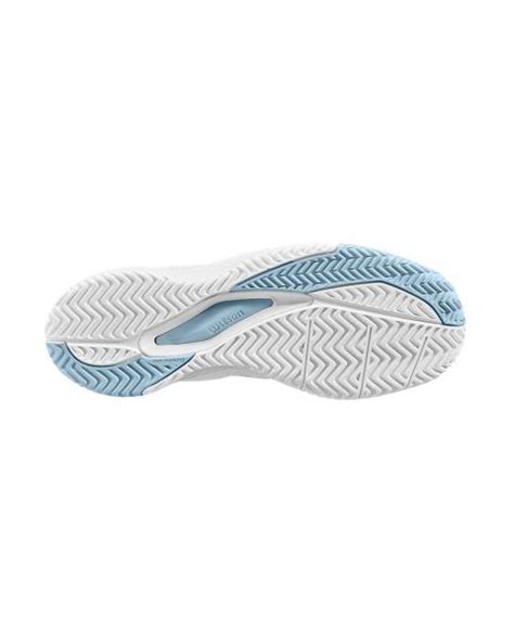 Wilson Rush Pro Ace Blanco Azul Mujer Confort Total