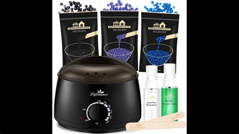 Lifestance Waxing Kit Design For Sensitive Skin Wax Warmer Hair