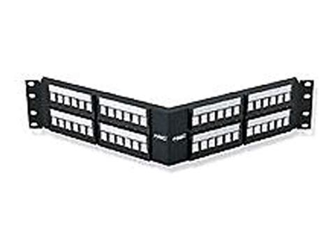 1499622 1 Patch Panel 24 Puertos Cat 6 SL Angular Negro