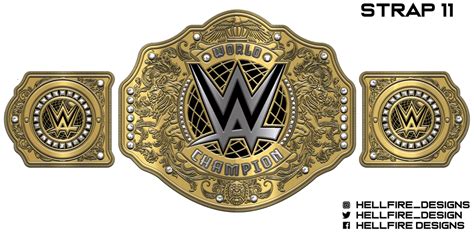 WWE World Heavyweight Championship 2023 Render (credit to u/HexHellfire ...