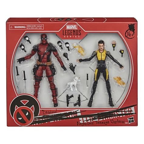 Marvel Legends Deadpool And Negasonic Teenage Warhead Action Figure 2