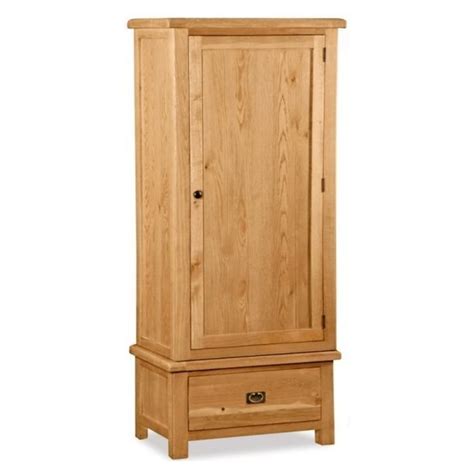 Salisbury Oak Single Wardrobe Martins Furniture