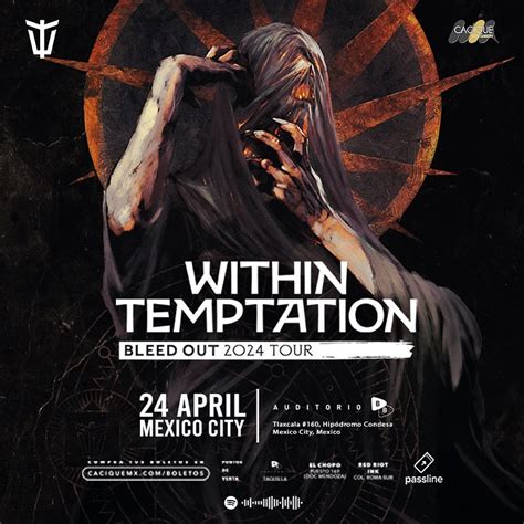 WITHIN TEMPTATION en México Bleed Out 2024 Tour METALTOWER NET