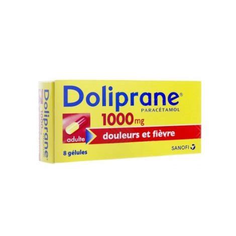 Doliprane Mg Douleurs Fi Vre X G Lules